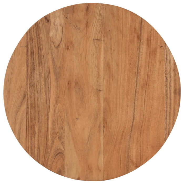 Tavolino Salotto 45x45x35cm in Legno Massello di Acacia e Ferrocod mxl 113729