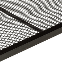 vidaXL Panca da Giardino 110x35x45 cm Legno Massello di Acacia e Ferro