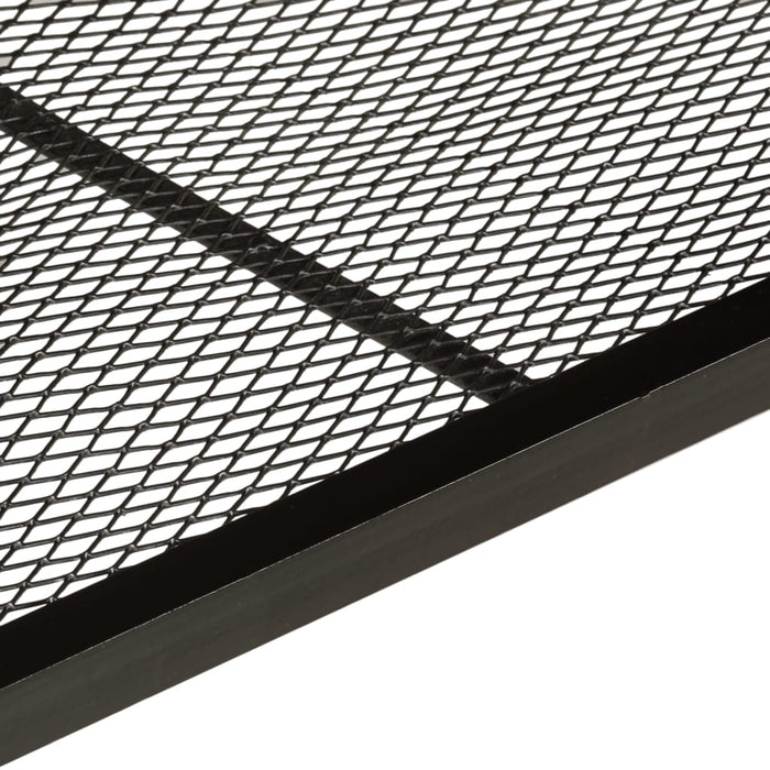 vidaXL Panca da Giardino 110x35x45 cm Legno Massello di Acacia e Ferro