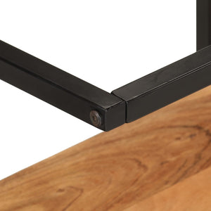 Mensola da Parete 40x30x50 cm Legno Massello di Acacia e Ferro 372749