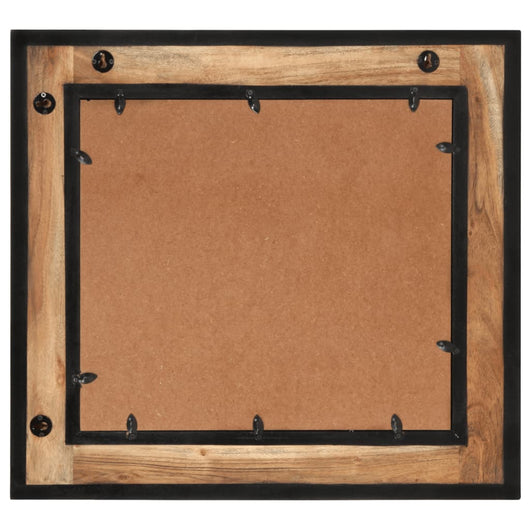 Specchio da Bagno 60x1x55 cm in Legno Massello di Acacia 372750