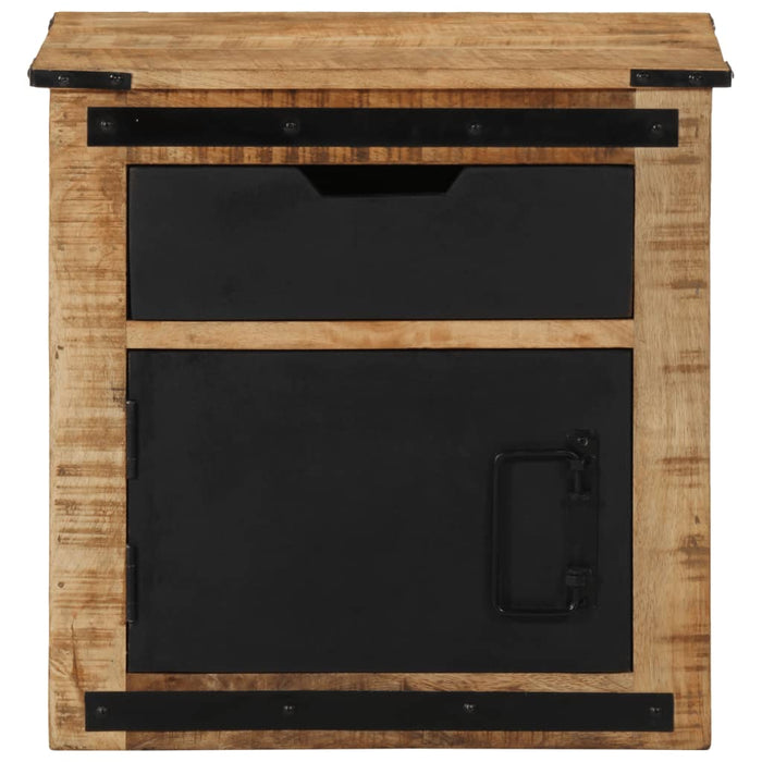 Comodino 45x40x45 cm in Legno Massello di Mangocod mxl 116961