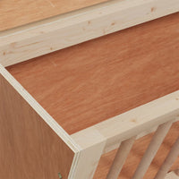 vidaXL Mangiatoia per Conigli 37x18,5x23 cm in Legno Massello di Abete