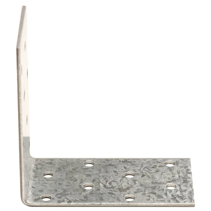 Staffe Angolari 40 pz 2 mm 80x40x80 mm Acciaio Zincato 155555