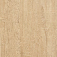 Panca Portaoggetti Rovere Sonoma 62x42x46 cm Legno Multistrato 835070