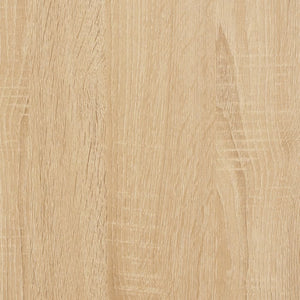 Panca Portaoggetti Rovere Sonoma 62x42x46 cm Legno Multistrato 835070