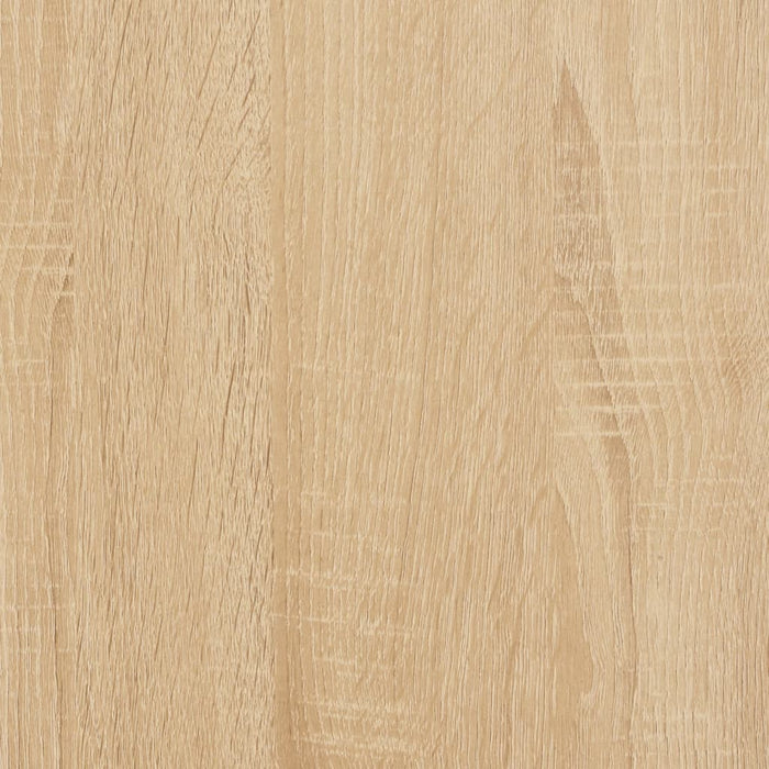 Panca Portaoggetti Rovere Sonoma 82x42x46 cm Legno Multistrato 835077
