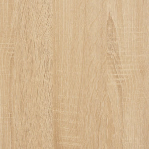 Panca Portaoggetti Rovere Sonoma 102x42x46 cm Legno Multistrato 835084