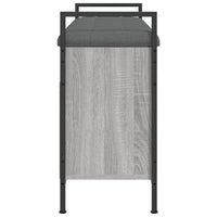 Panca Porta Scarpe Grigio Sonoma 85,5x32x57,5 cm 835210