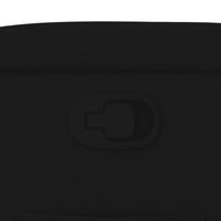 Poltrona reclinabile in tessuto nero 3205566