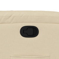 Poltrona reclinabile in tessuto color crema 3205683