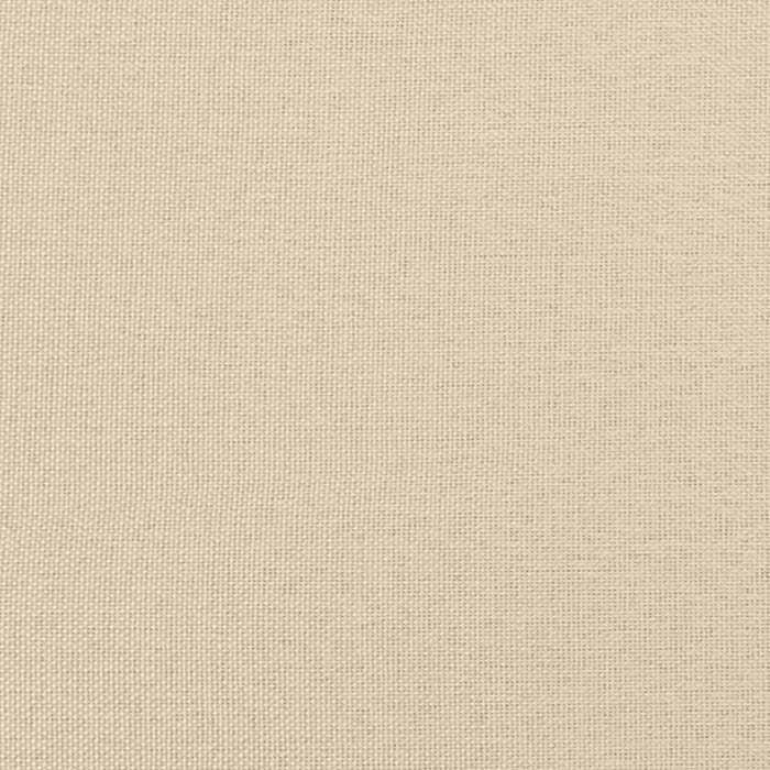 vidaXL Poltrona reclinabile in tessuto color crema