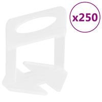 Clip di Livellamento per Piastrelle 250 pz 1 mmcod mxl 83823