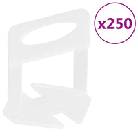 Clip di Livellamento per Piastrelle 250 pz 2 mmcod mxl 131758
