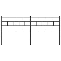 Testiera in Metallo Nero 200 cm 355697