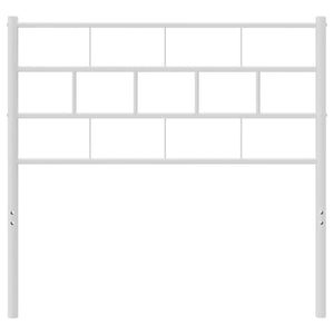 Testiera in Metallo Bianco 80 cm 355735