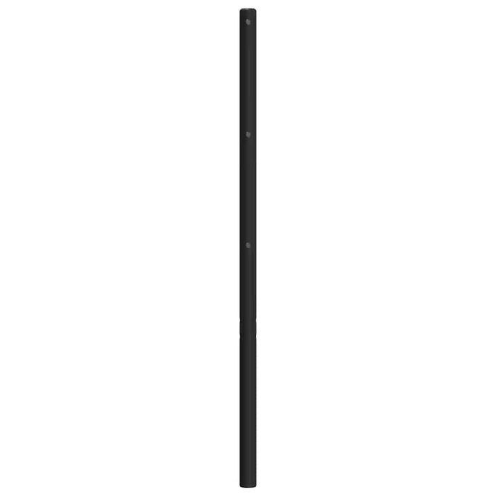 Testiera in Metallo Nero 100 cm 372306