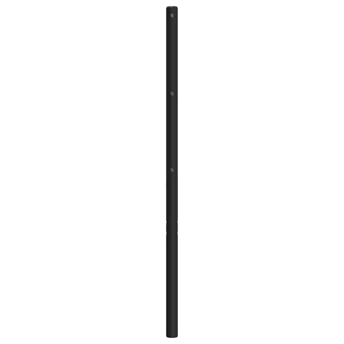 Testiera in Metallo Nero 193 cm 372314