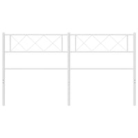 Testiera in Metallo Bianco 120 cm 372357