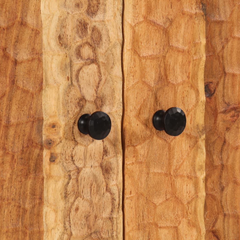 vidaXL Set Mobili da Bagno 2pz in Legno Massello di Acacia