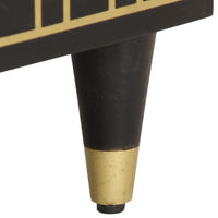 Credenze 2 pz 60x33x75 cm in Legno Massello di Mango 3206311