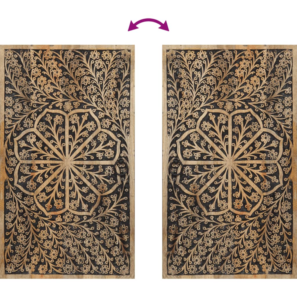 Set Mobili da Bagno 3pz in Legno Massello di Mango 3206314