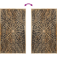 Set Mobili da Bagno 3pz in Legno Massello di Mango 3206314