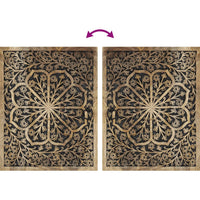 Set Mobili da Bagno 4 pz in Legno Massello di Mango 3206315