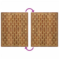 vidaXL Set Mobili da Bagno 4 pz in Legno Massello di Mango