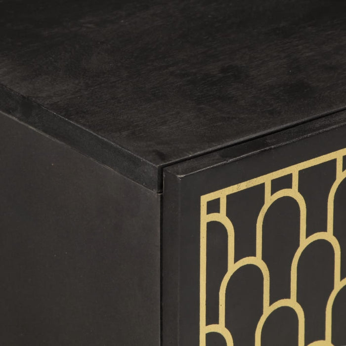 vidaXL Set Mobili da Bagno 2pz in Legno Massello di Mango