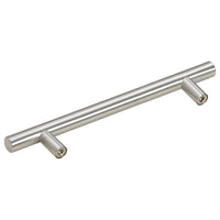 Maniglie per Mobili 10pz Argento 128mm in Acciaio Inox 155350