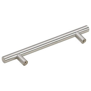 Maniglie per Mobili 10pz Argento 128mm in Acciaio Inox 155350