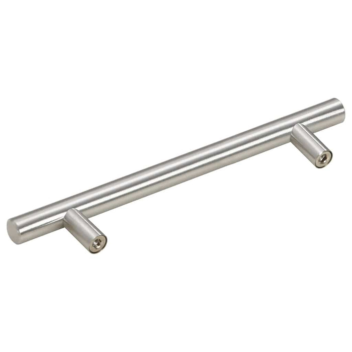 Maniglie per Mobili 10pz Argento 128mm in Acciaio Inox 155350