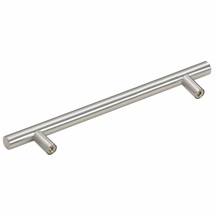 Maniglie per Mobili 10pz Argento 160mm in Acciaio Inox 155351