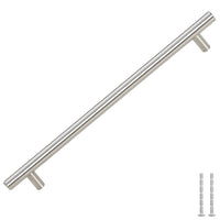 Maniglie per Mobili 5pz Argento 224mm in Acciaio Inox 155353