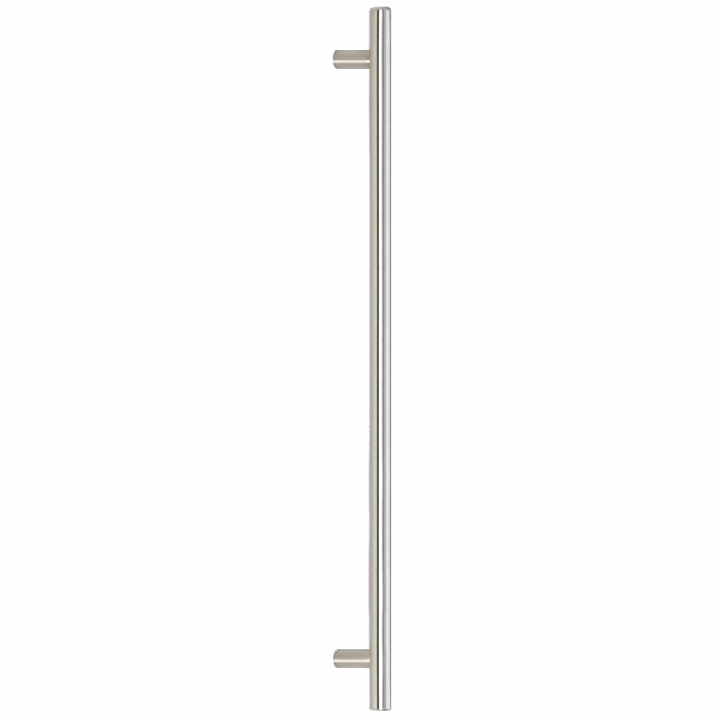 Maniglie per Mobili 5pz Argento 480mm in Acciaio Inox 155355