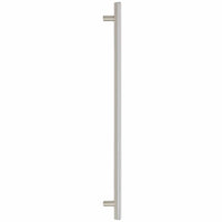 Maniglie per Mobili 5pz Argento 480mm in Acciaio Inox 155355
