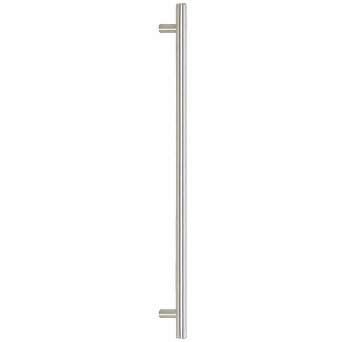 Maniglie per Mobili 5pz Argento 480mm in Acciaio Inox 155355