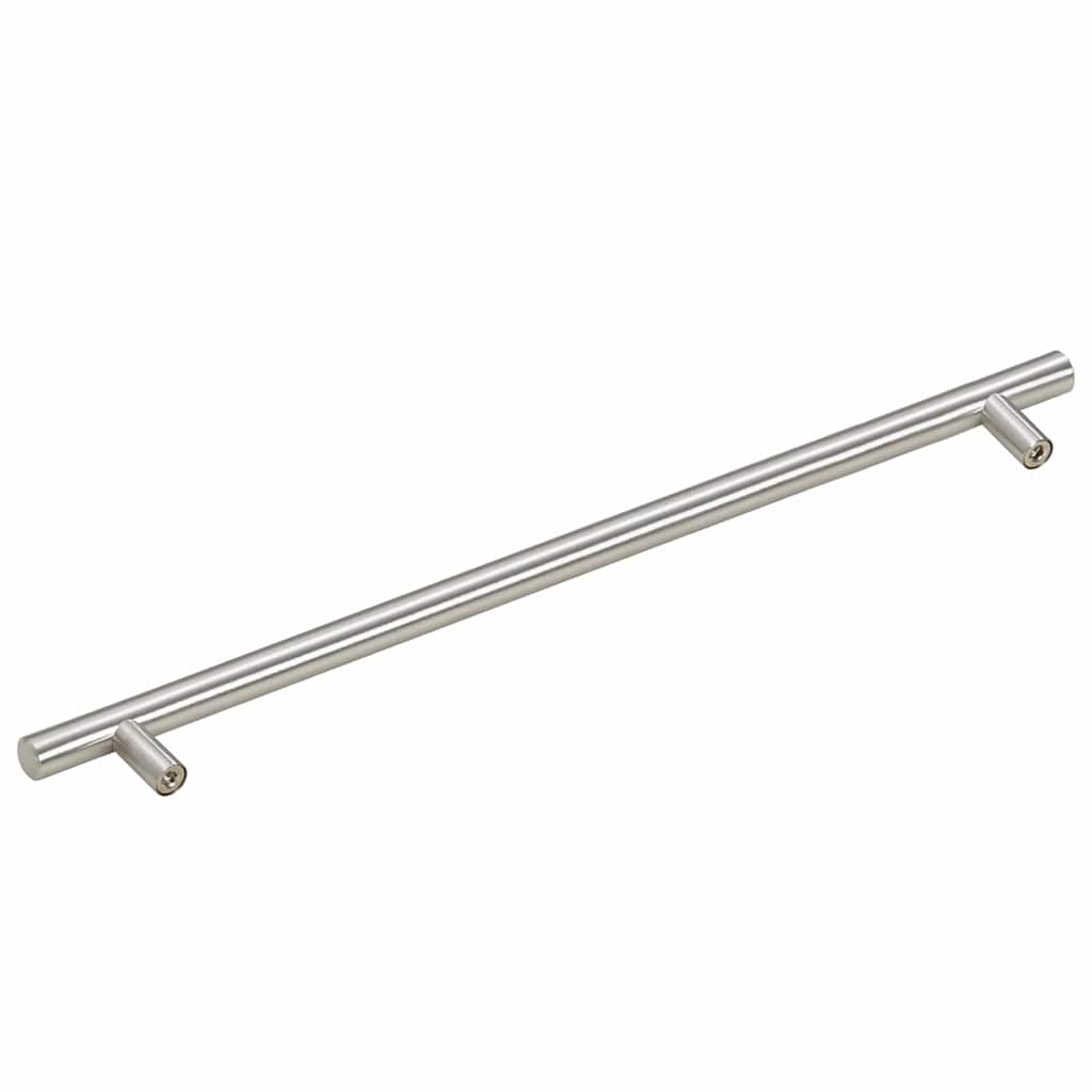 Maniglie per Mobili 5pz Argento 480mm in Acciaio Inox 155355