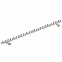 Maniglie per Mobili 5pz Argento 480mm in Acciaio Inox 155355