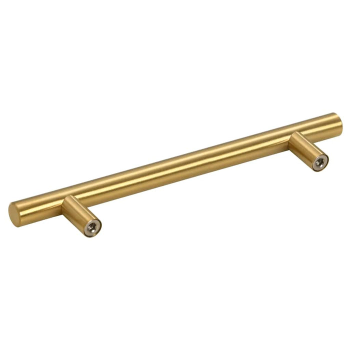 vidaXL Maniglie per Mobili 10pz Oro 128mm in Acciaio Inox