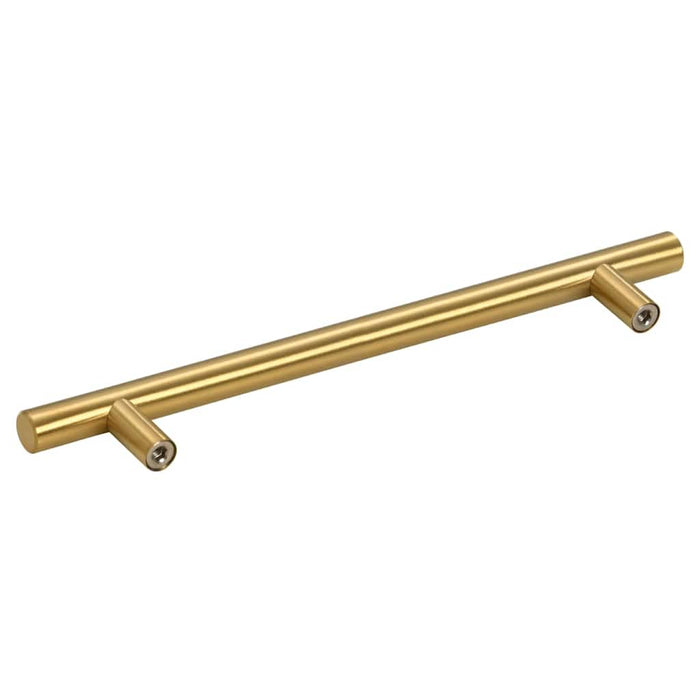 Maniglie per Mobili 10pz Oro 160mm in Acciaio Inox 155359