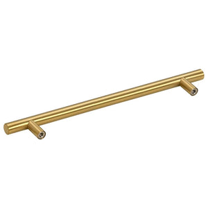Maniglie per Mobili 5pz Oro 192mm in Acciaio Inox 155360