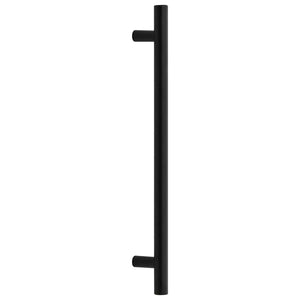 Maniglie per Mobili 5pz Nere 192mm in Acciaio Inox 155368