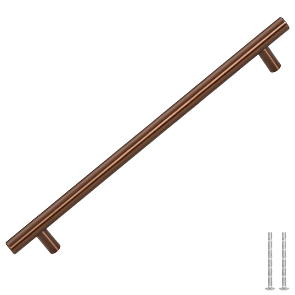Maniglie per Mobili 5pz Bronzo 224mm in Acciaio Inoxcod mxl 84984