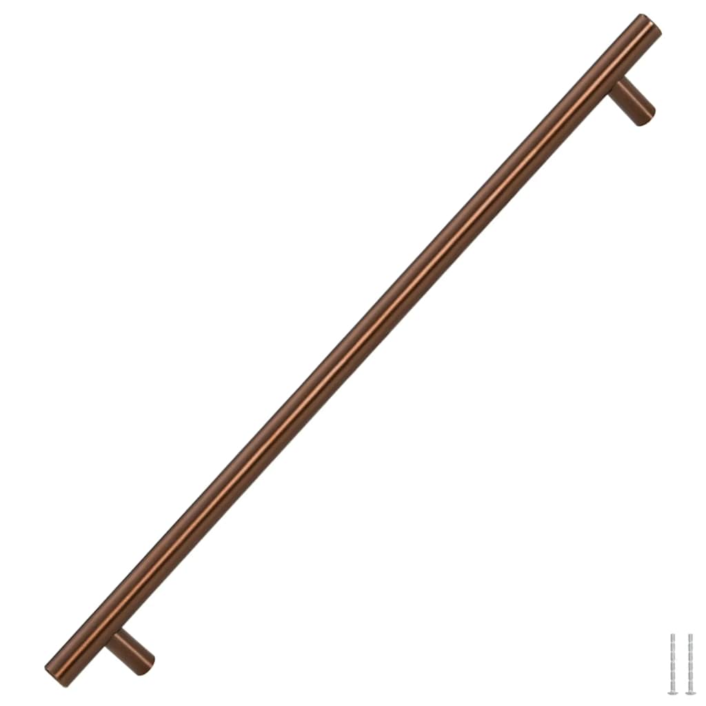 Maniglie per Mobili 5pz Bronzo 480mm in Acciaio Inox 155379