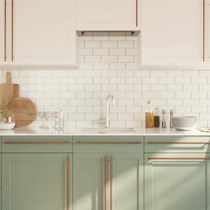 Maniglie per Mobili 5pz Bronzo 480mm in Acciaio Inox 155379