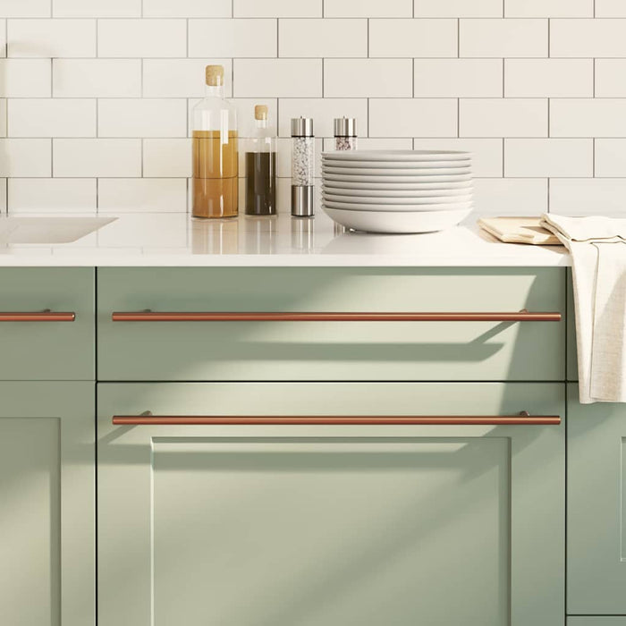 Maniglie per Mobili 5pz Bronzo 480mm in Acciaio Inox 155379