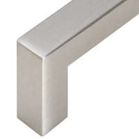 Maniglie per Mobili 10pz Argento 64mm in Acciaio Inox 155380