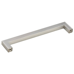 Maniglie per Mobili 10pz Argento 160mm in Acciaio Inox 155383